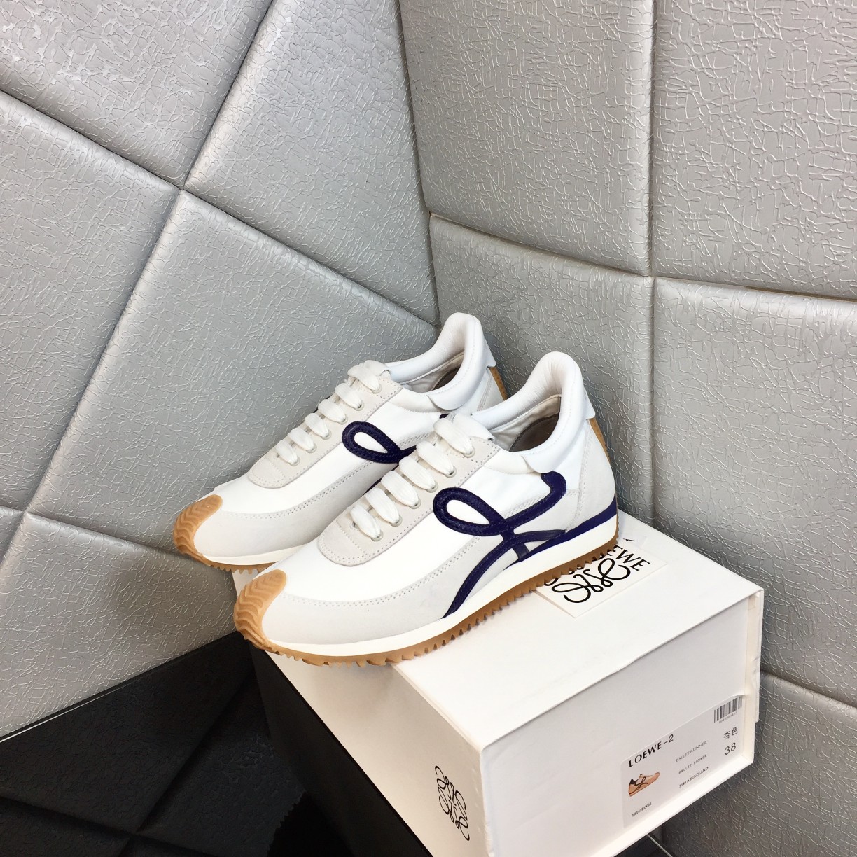 Loewe Flow Runner In Calfskin - FashionPlug