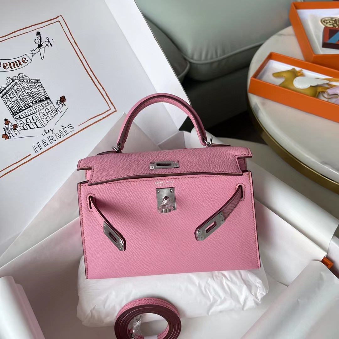 Hermes  Kelly Mini Women Handbag （19-13-6.5CM） - FashionPlug