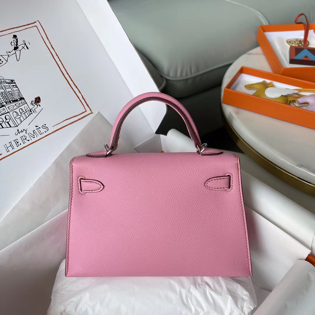 Hermes  Kelly Mini Women Handbag （19-13-6.5CM） - FashionPlug