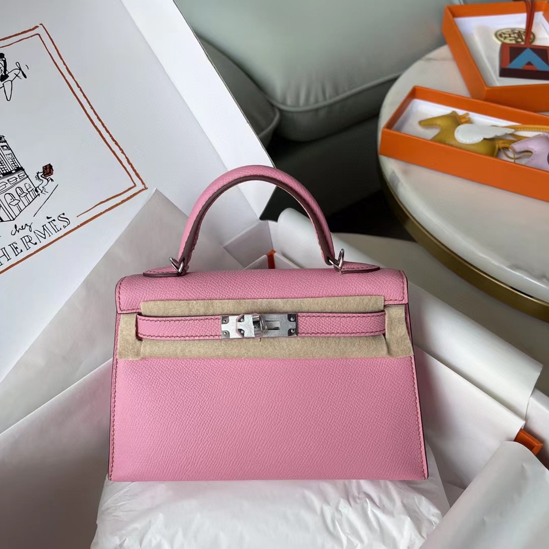 Hermes  Kelly Mini Women Handbag （19-13-6.5CM） - FashionPlug
