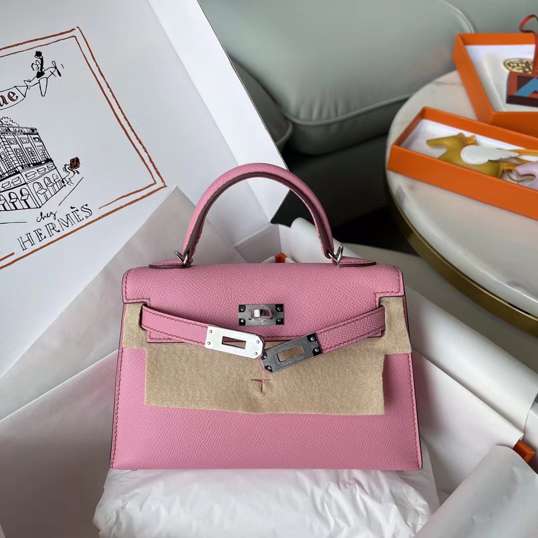 Hermes  Kelly Mini Women Handbag （19-13-6.5CM） - FashionPlug