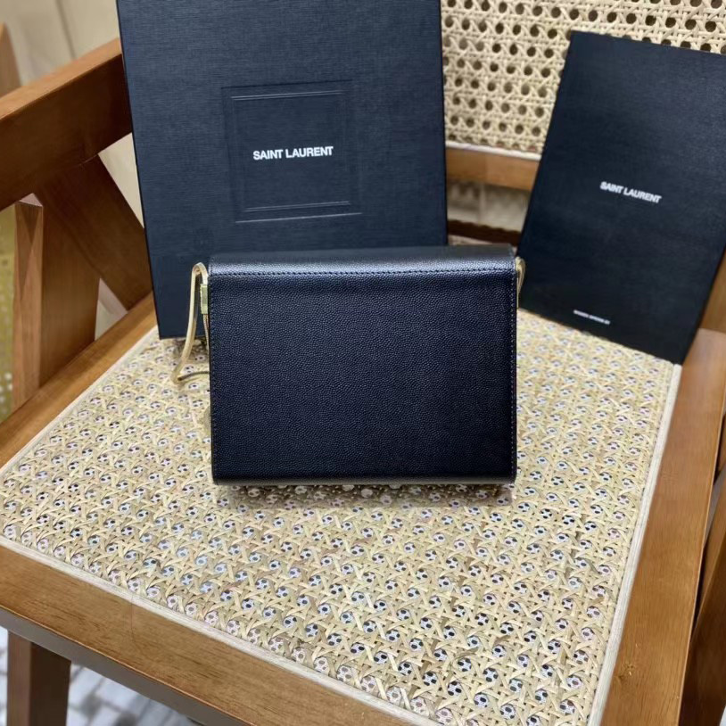Saint Laurent  Leather Shoulder Bag(18-14-5.5cm) - FashionPlug