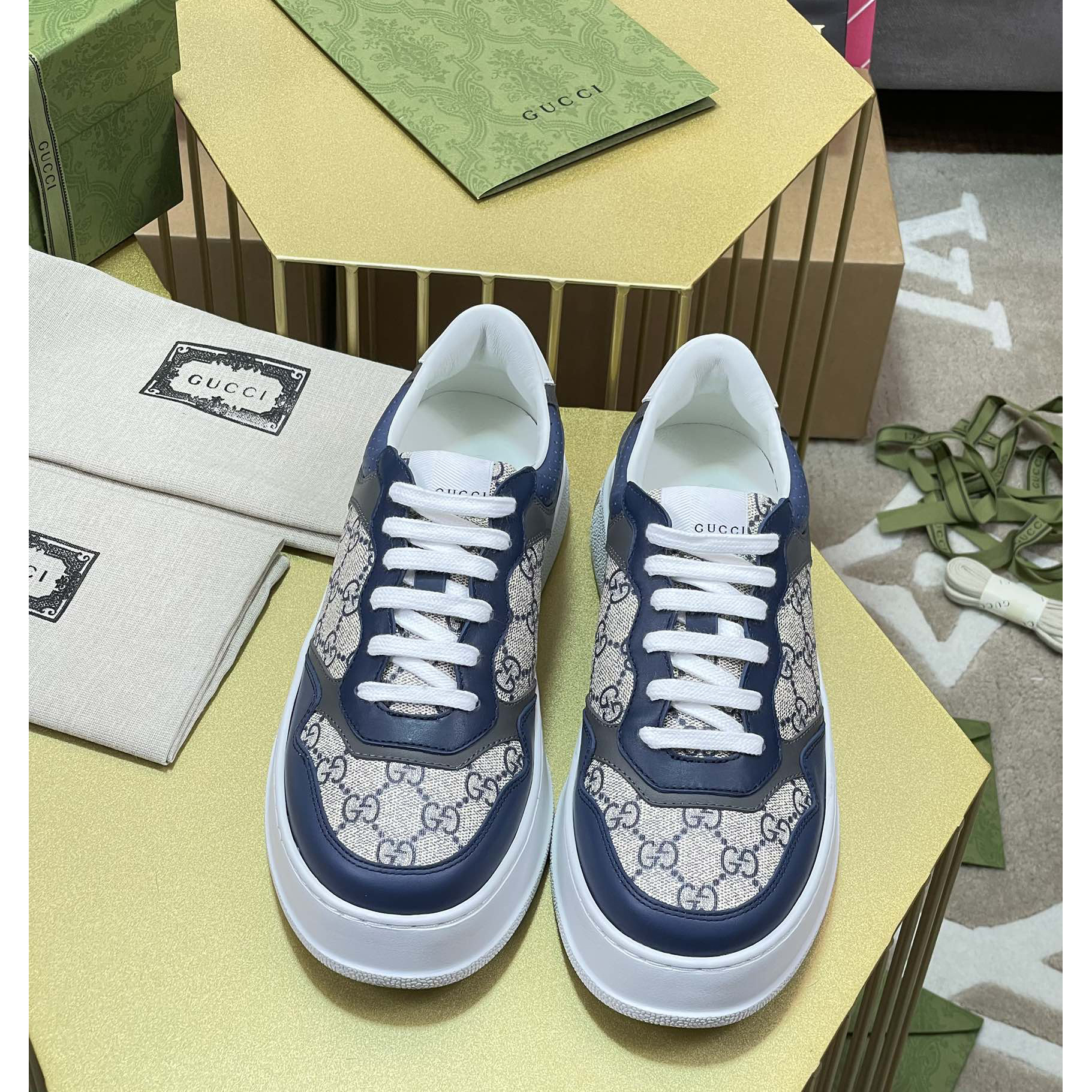 Gucci GG Sneaker(Upon UK size) - FashionPlug