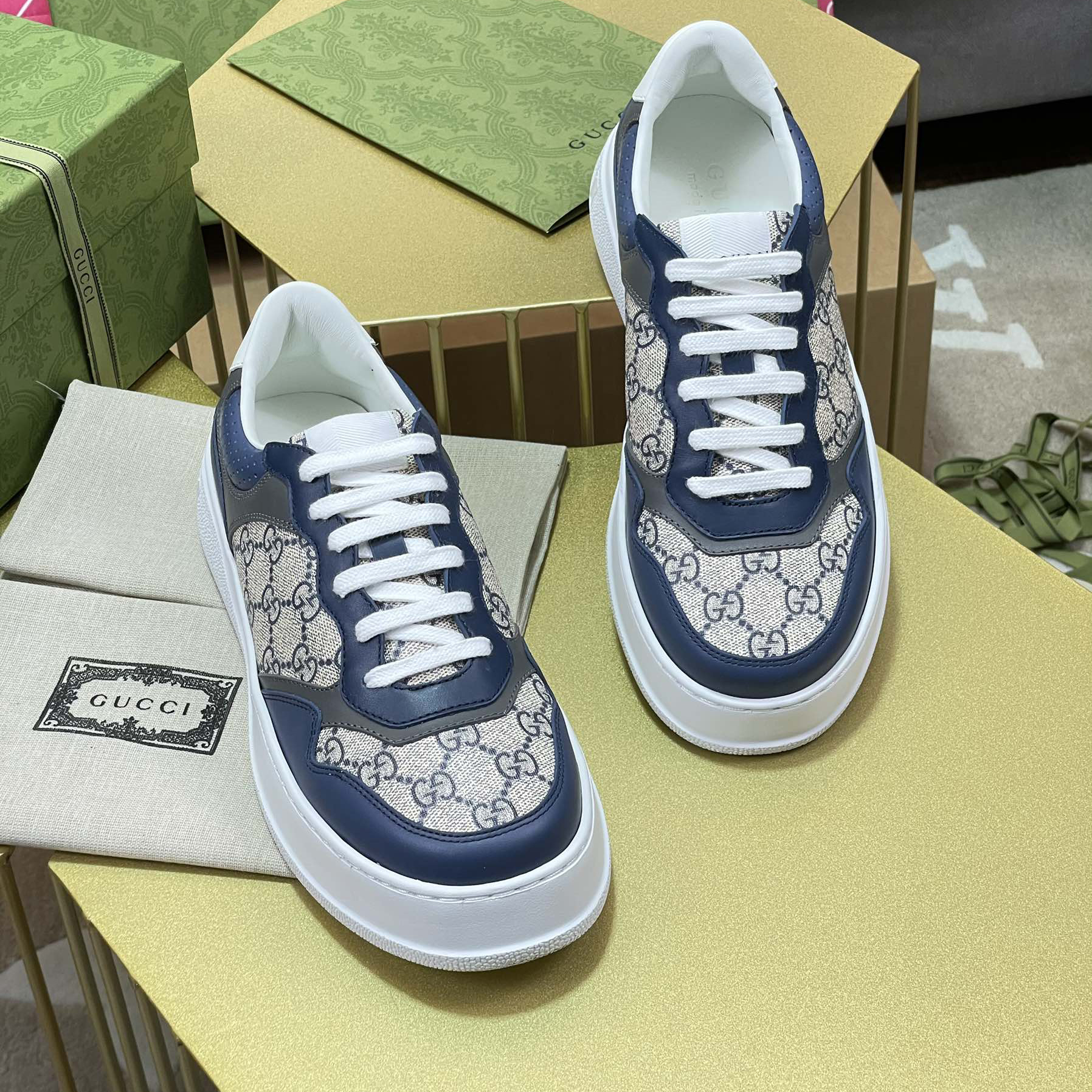 Gucci GG Sneaker(Upon UK size) - FashionPlug