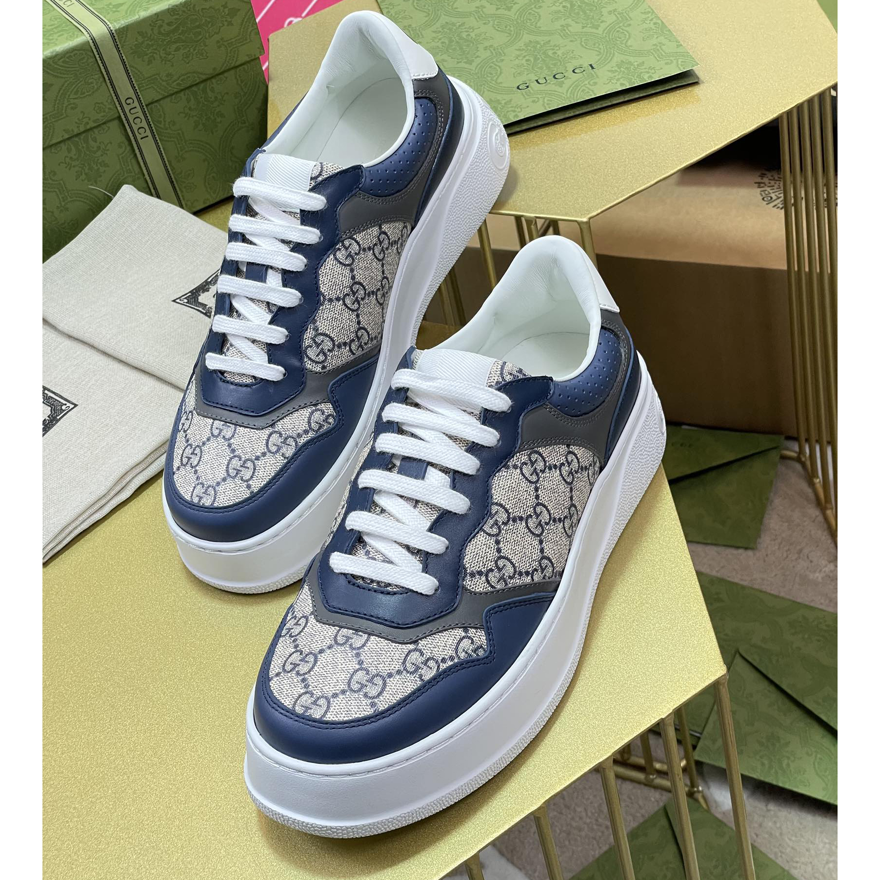 Gucci GG Sneaker(Upon UK size) - FashionPlug