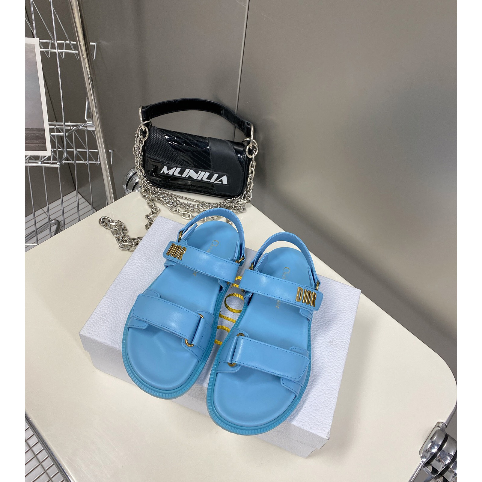 Dior Women Dioract Sandal - FashionPlug