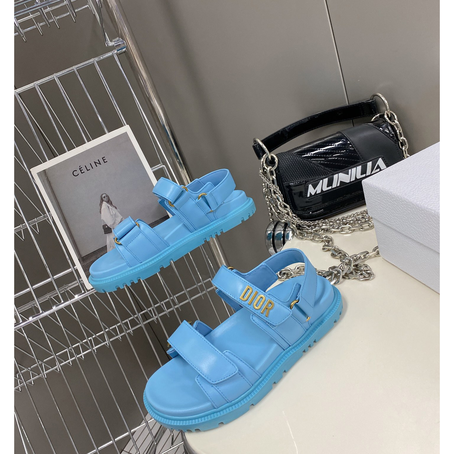 Dior Women Dioract Sandal - FashionPlug