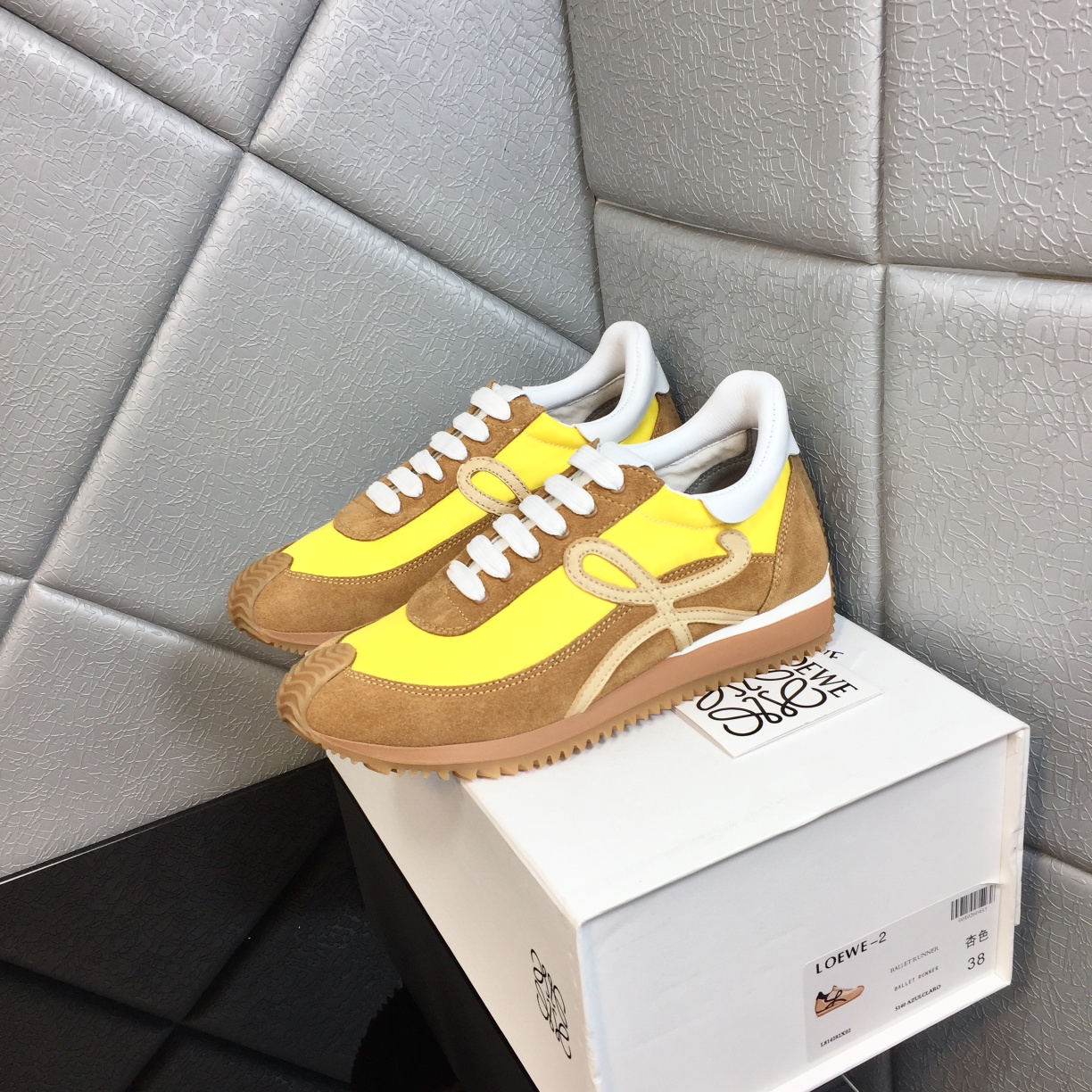 Loewe Flow Runner In Calfskin - FashionPlug