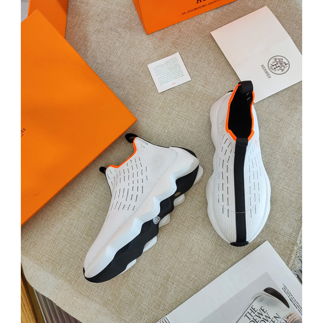 Hermes Eclair Sneaker  - FashionPlug