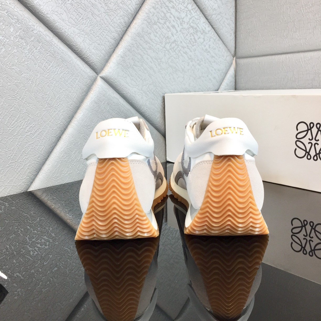 Loewe Flow Runner In Calfskin - FashionPlug