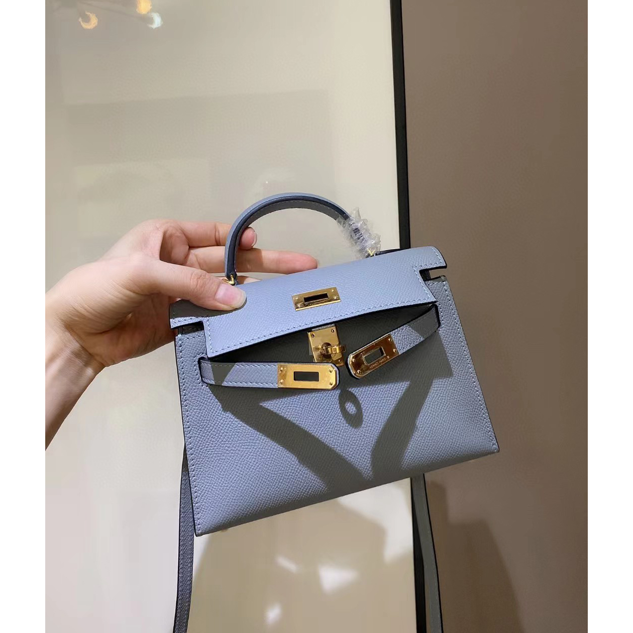 Hermes  Kelly Mini Women Handbag （19-13-6.5CM） - FashionPlug