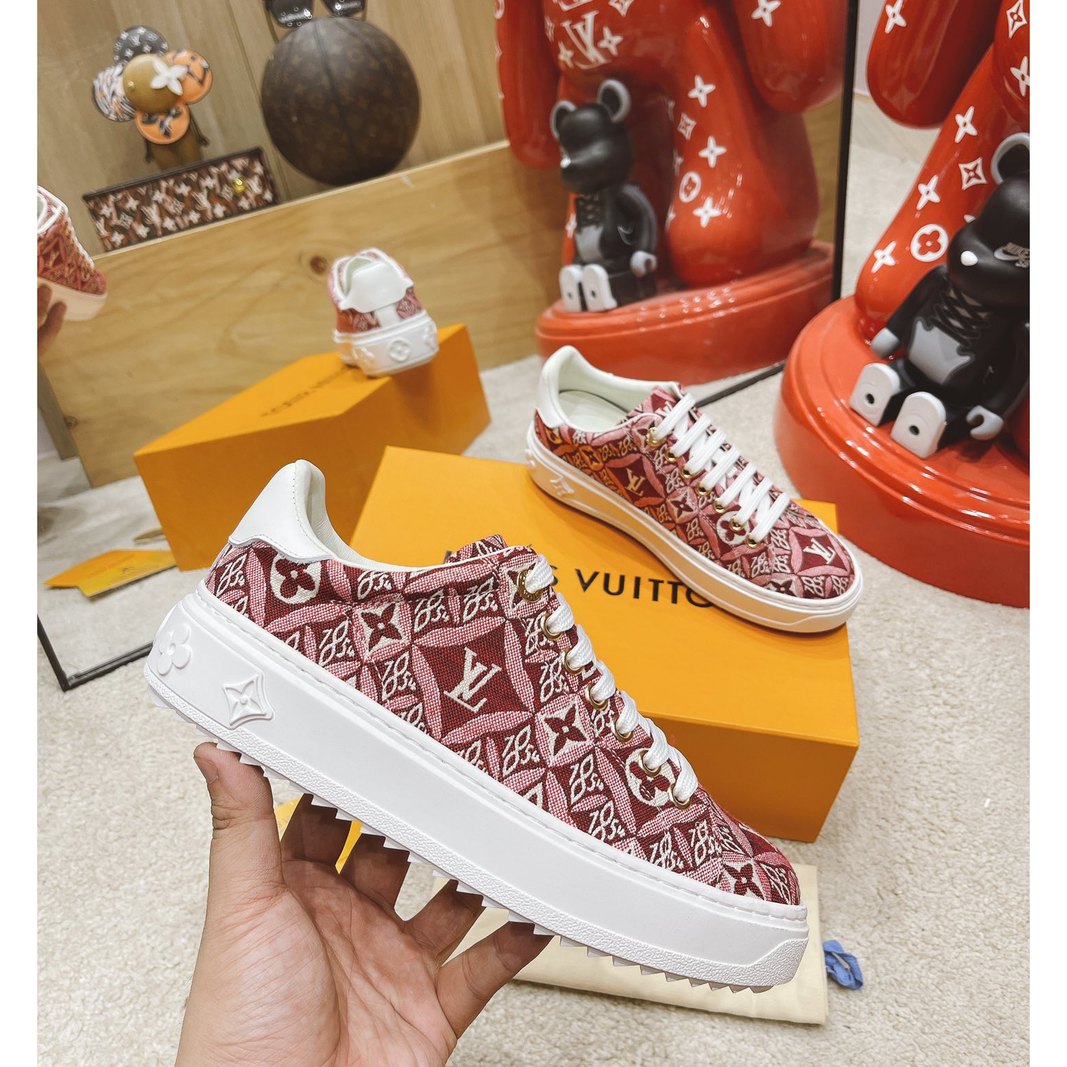 Louis Vuitton Crafty Stellar Sneaker - FashionPlug