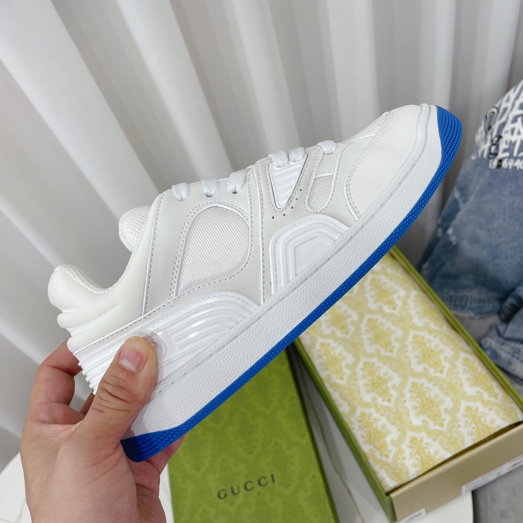 Gucci  Basket Sneaker With Lnterlocking G  - FashionPlug