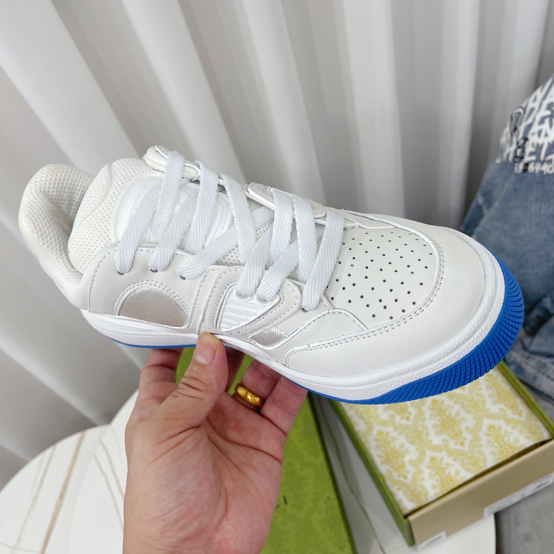 Gucci  Basket Sneaker With Lnterlocking G  - FashionPlug