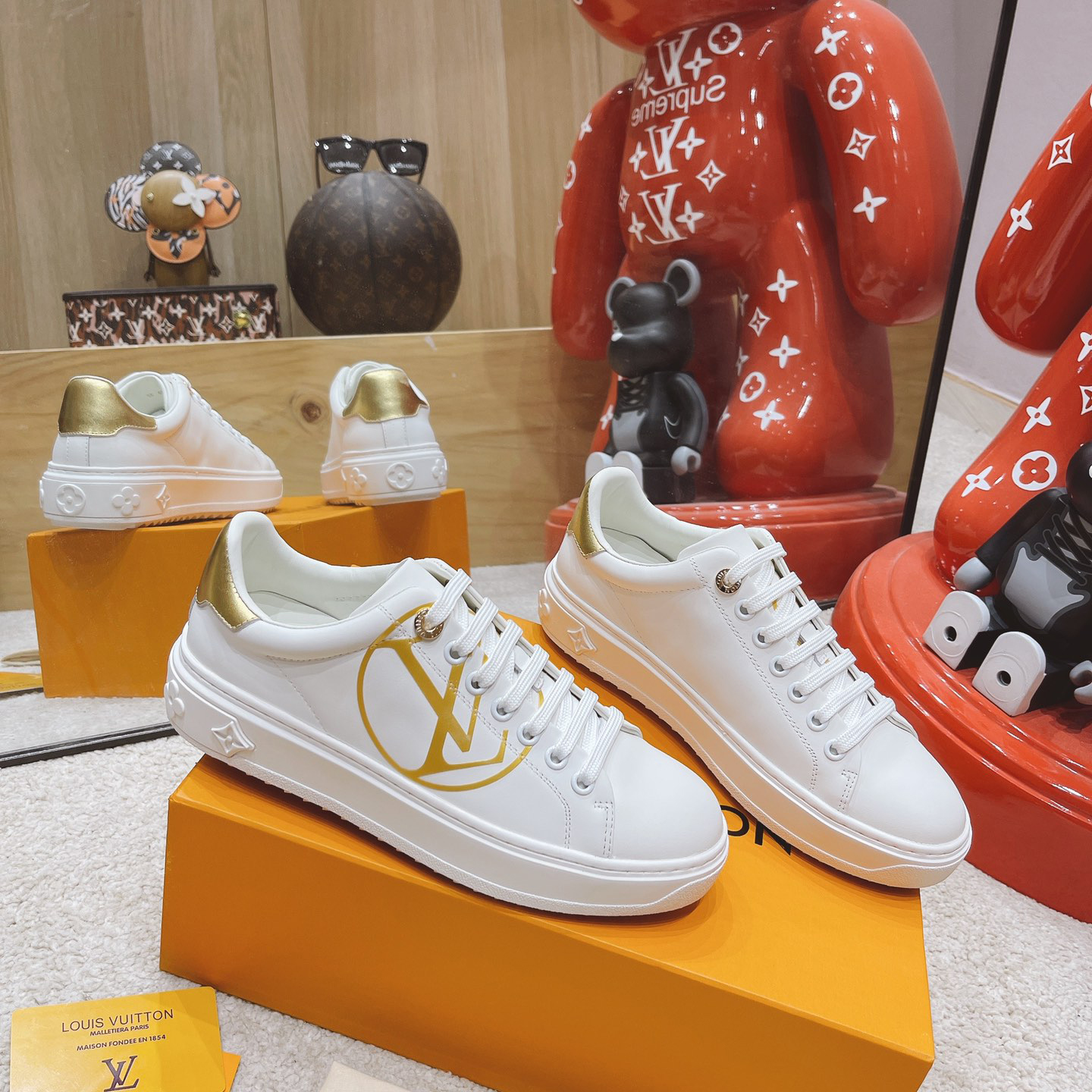 Louis Vuitton Time Out Sneaker  - FashionPlug