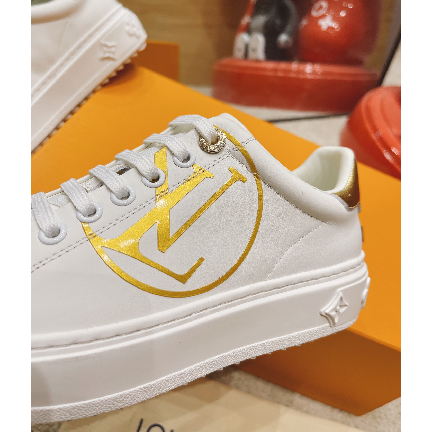 Louis Vuitton Time Out Sneaker  - FashionPlug