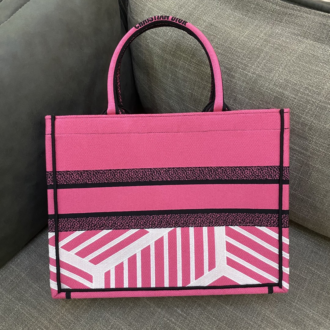 Dior Book Tote D-Jungle Pop（36.5*28*17.5cm） - FashionPlug