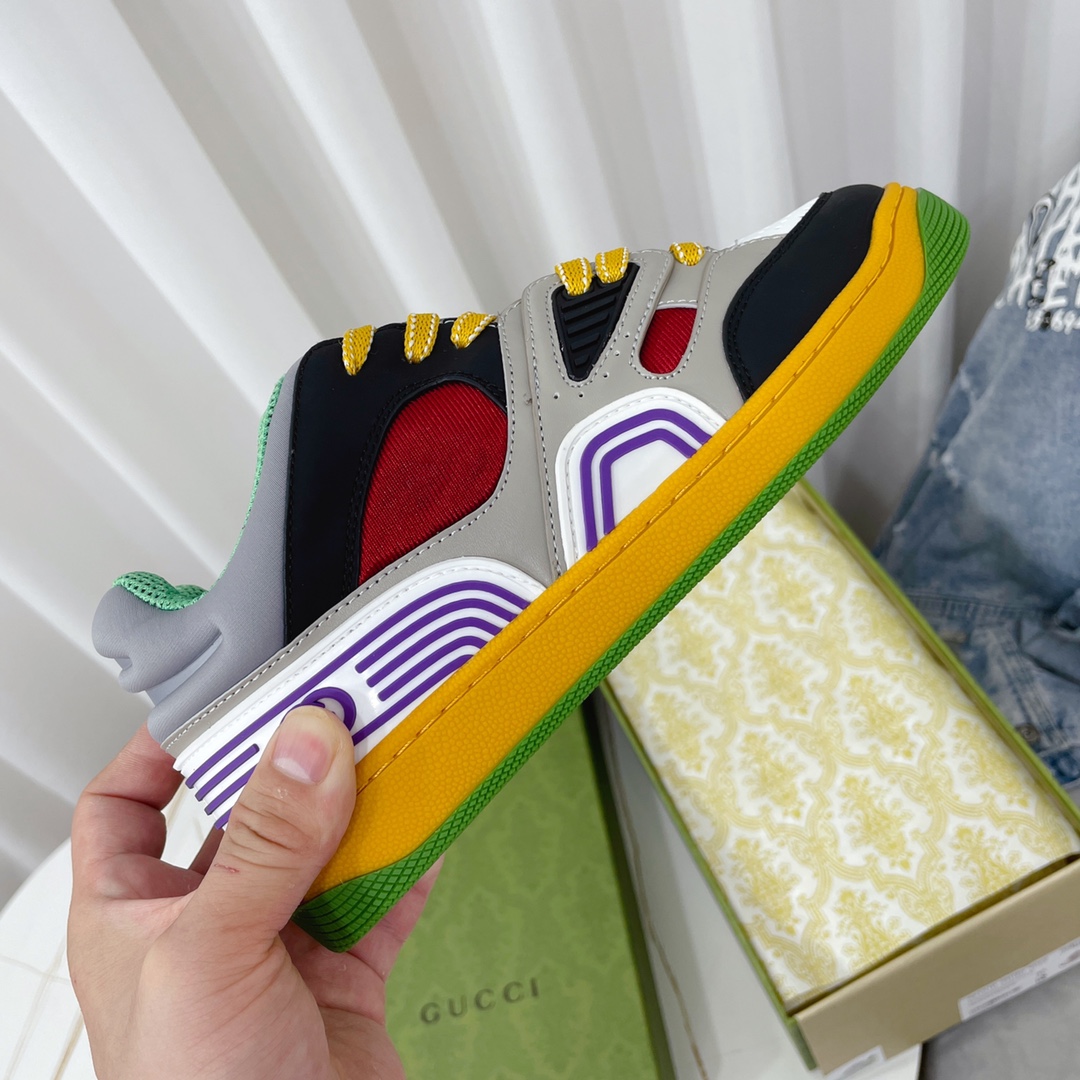 Gucci  Basket Sneaker With Lnterlocking G  - FashionPlug