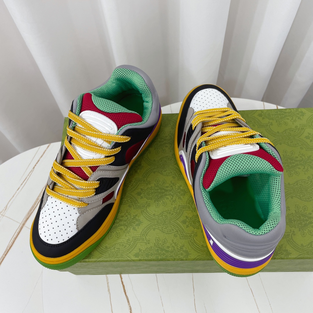 Gucci  Basket Sneaker With Lnterlocking G  - FashionPlug