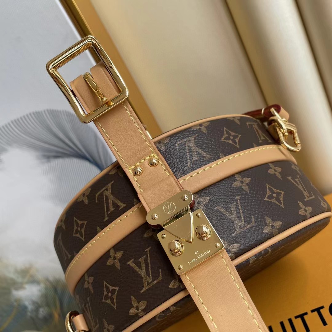 Louis Vuitton Petite Boite Chapeau(17.6-16.5-7.5cm)   M43514 - FashionPlug