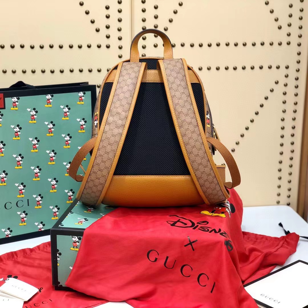 Gucci x Disney Mickey Mouse Medium Backpack（22-29-12CM） - FashionPlug
