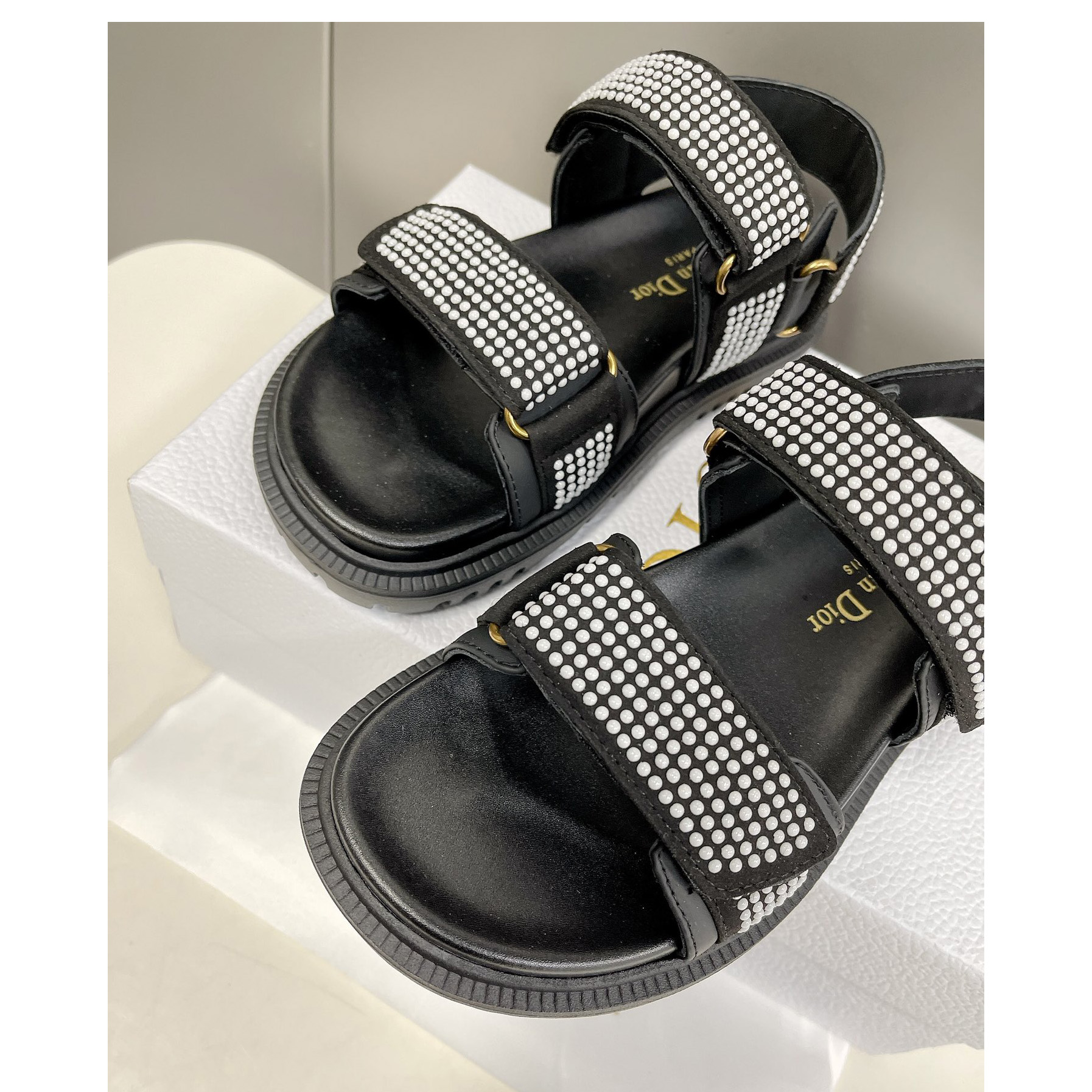 Dior Women Dioract Sandal - FashionPlug