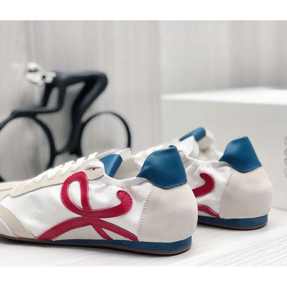 Loewe Ballet Runner In Nylon And Calfskin - FashionPlug