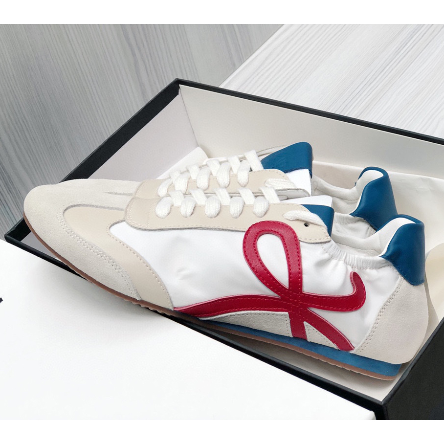 Loewe Ballet Runner In Nylon And Calfskin - FashionPlug