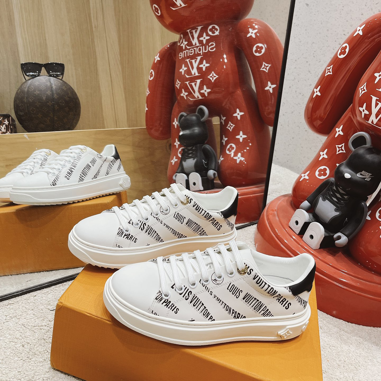 Louis Vuitton Time Out Sneaker  - FashionPlug