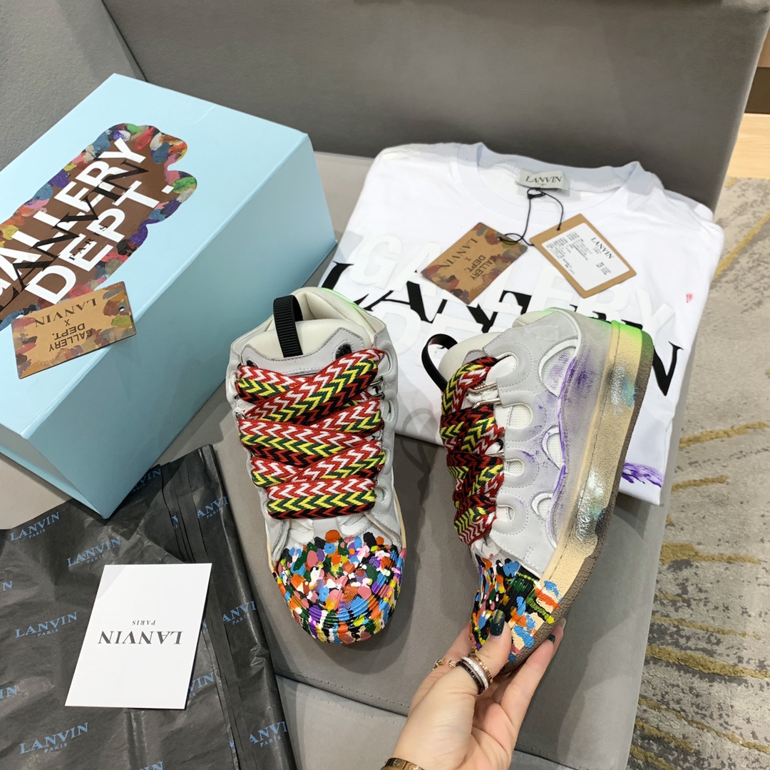 Lanvin X  Gallery Dept. Curb Sneaker  - FashionPlug