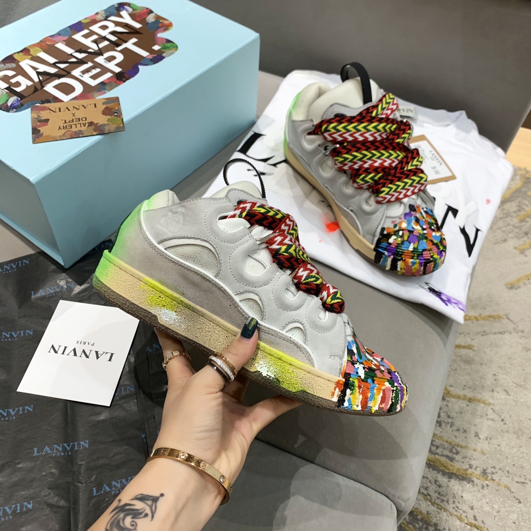 Lanvin X  Gallery Dept. Curb Sneaker  - FashionPlug