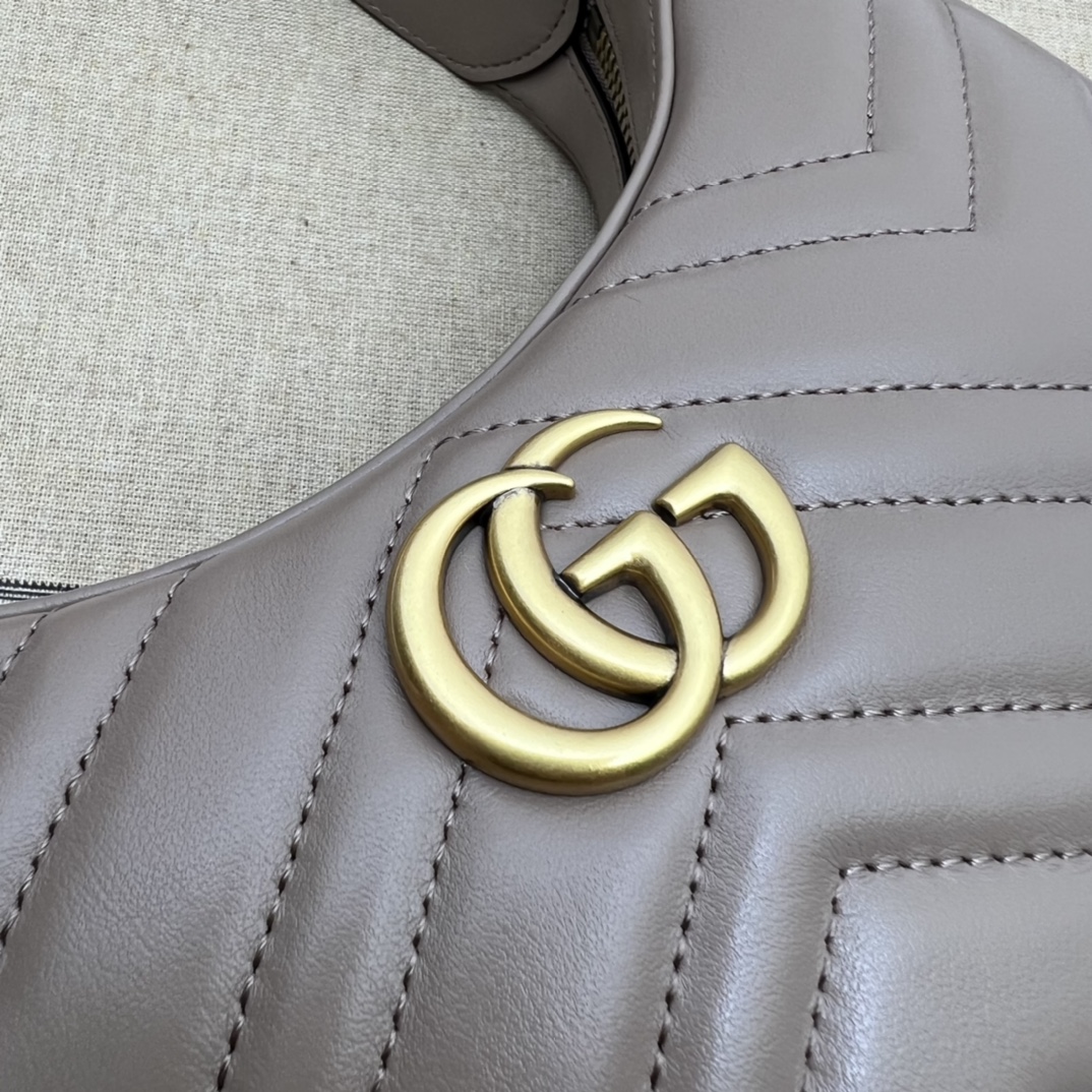 Gucci GG  Leather Handle Bag（21-11-5CM） - FashionPlug