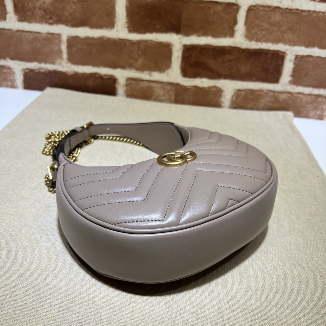 Gucci GG  Leather Handle Bag（21-11-5CM） - FashionPlug