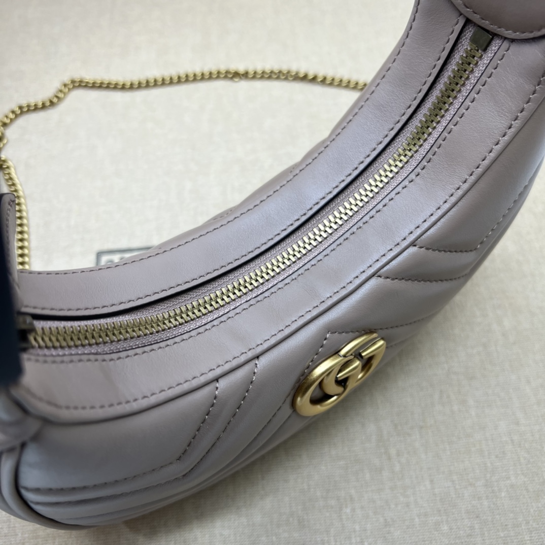 Gucci GG  Leather Handle Bag（21-11-5CM） - FashionPlug