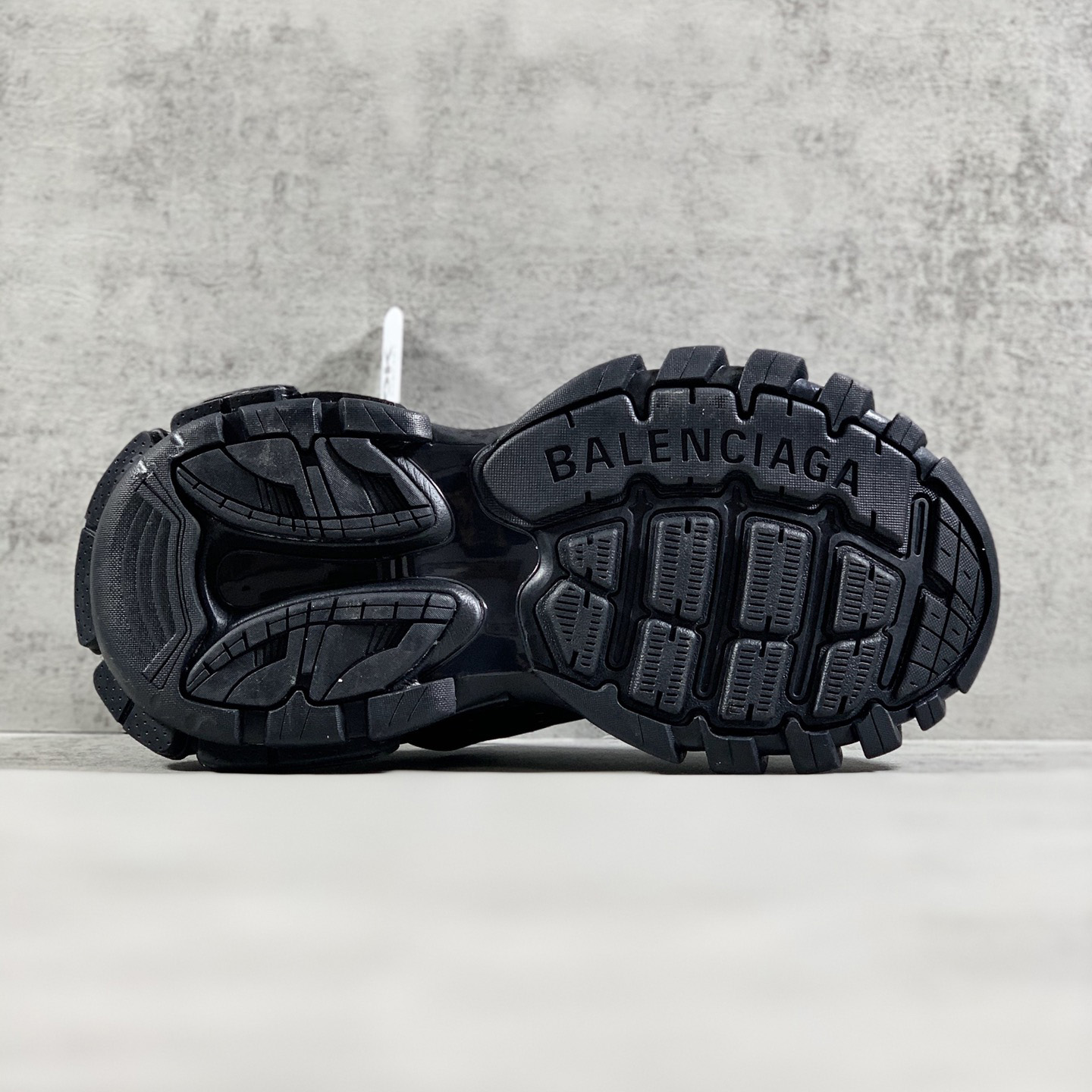 Balenciaga Track Mule In Black - FashionPlug