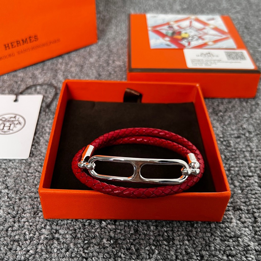 Hermes  Roulis Double Tour Bracelets - FashionPlug