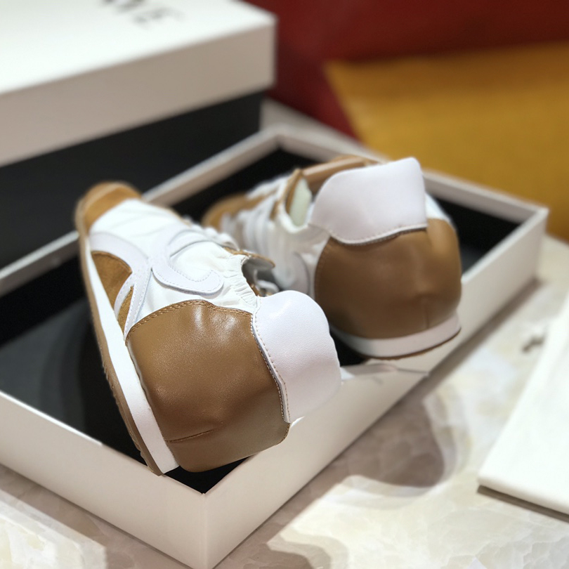 Loewe Ballet Runner In Nylon And Calfskin - FashionPlug