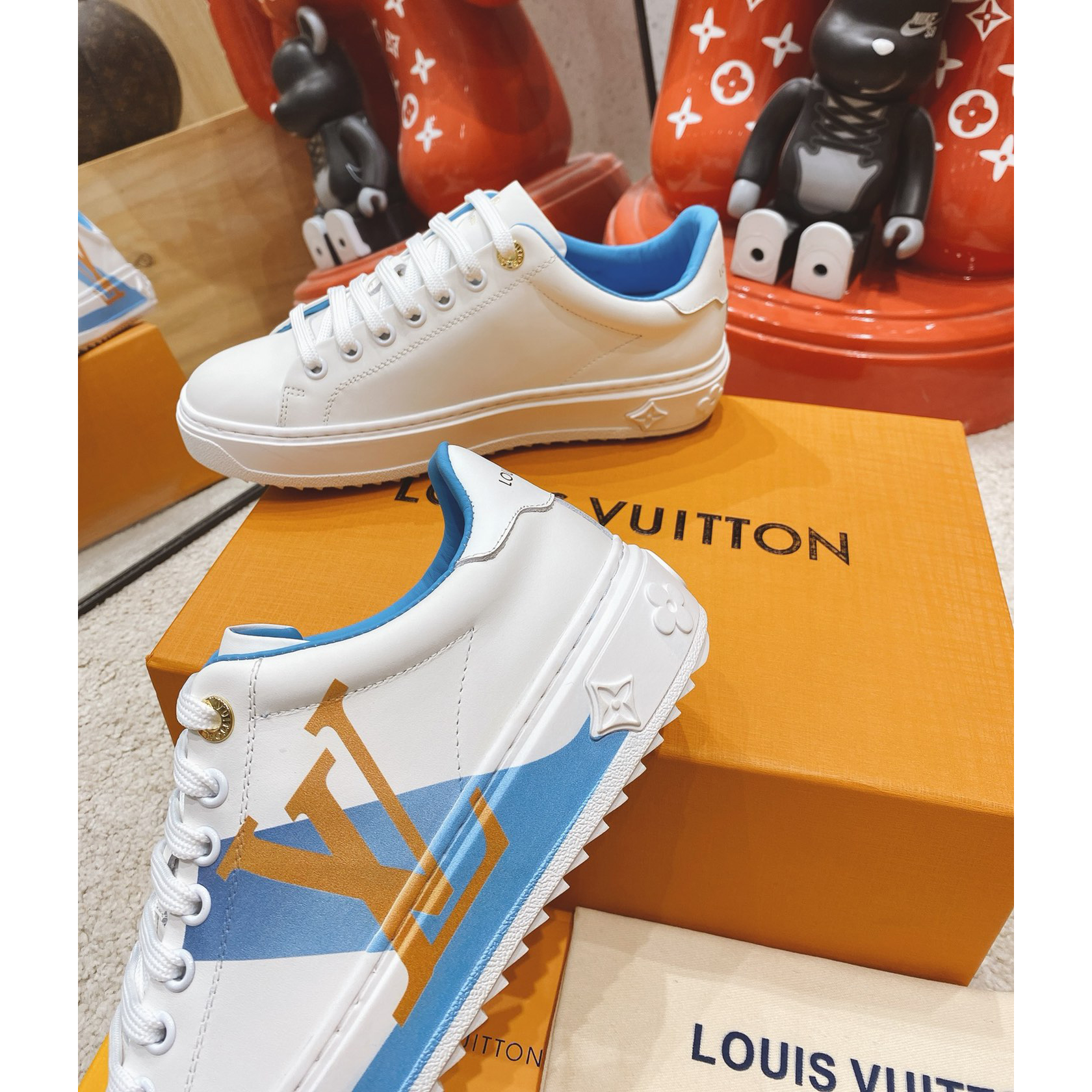 Louis Vuitton Logo Sneaker - FashionPlug