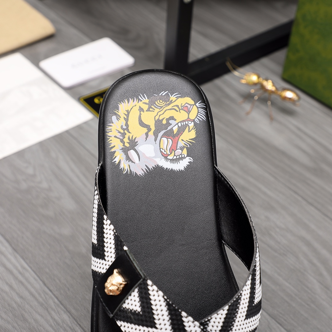 Gucci Web Slide Sandal - FashionPlug