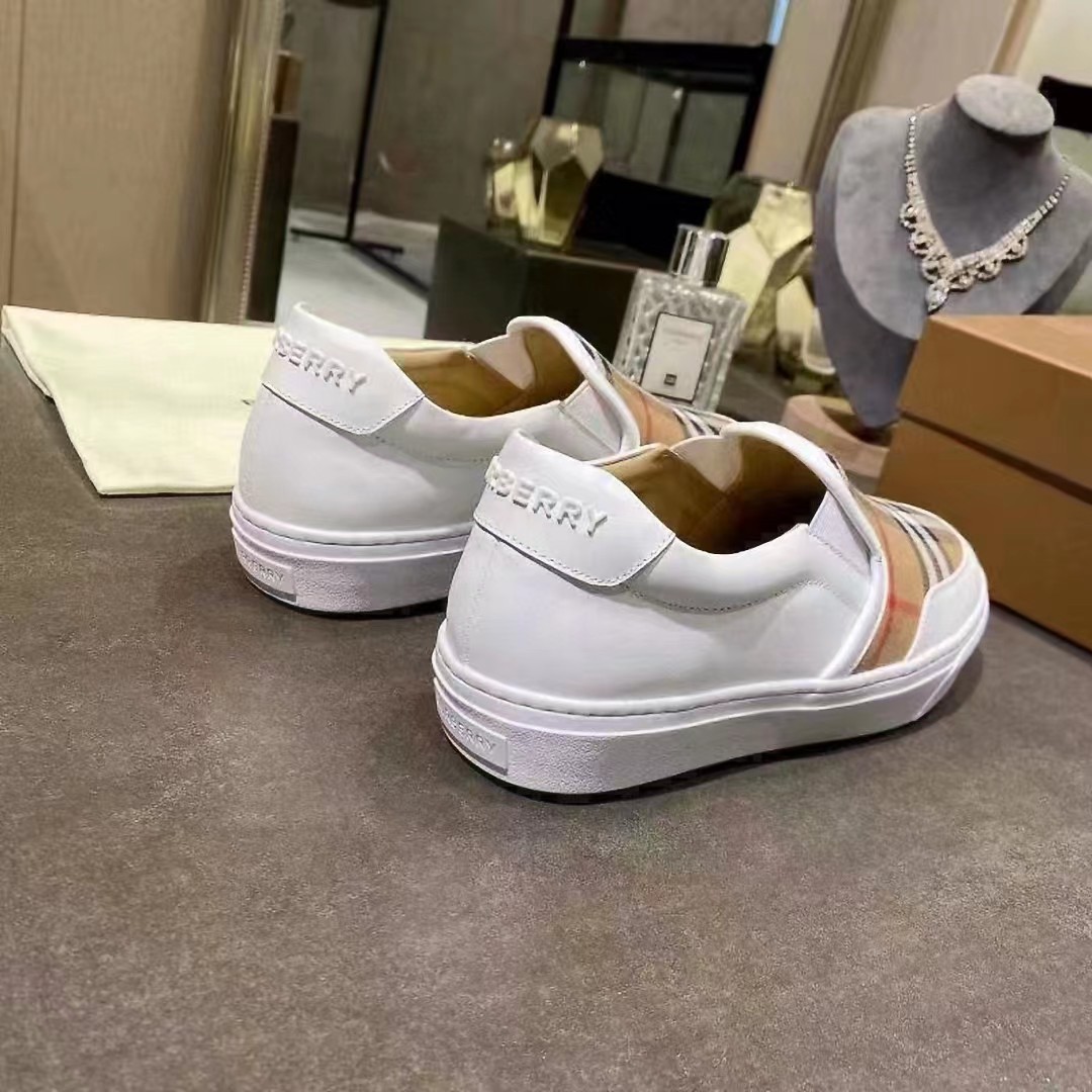 Burberry Vintage Check Loafers   - FashionPlug