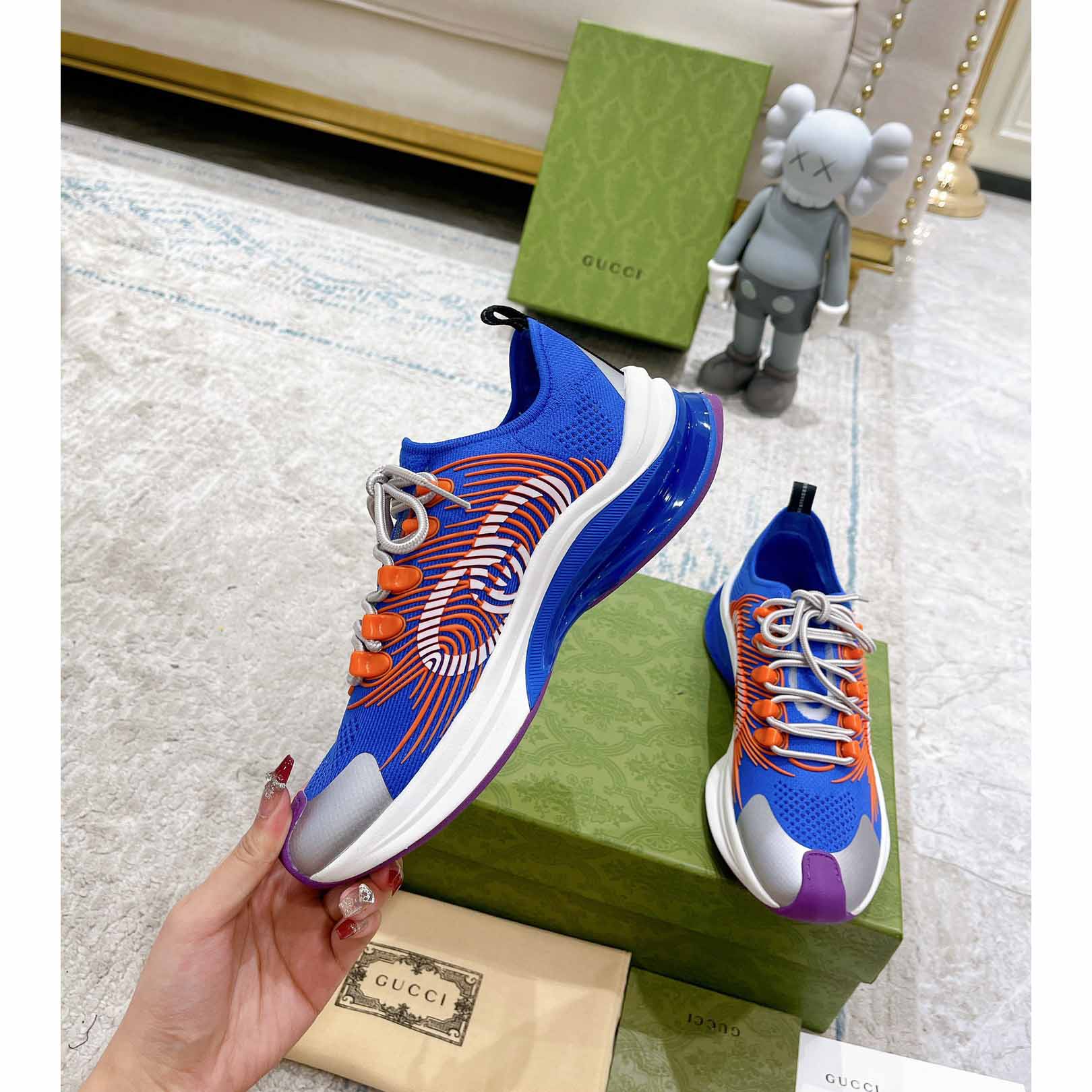 Gucci Run Sneaker  - FashionPlug