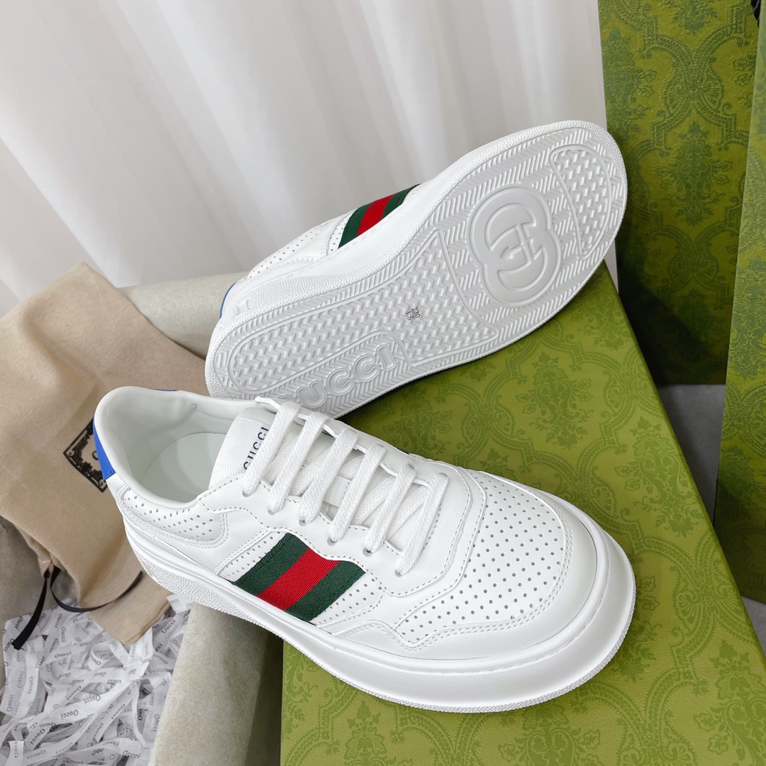 Gucci GG Chunky B Series Men's &Women's Sneakers With Web(Upon UK SIZE) - FashionPlug