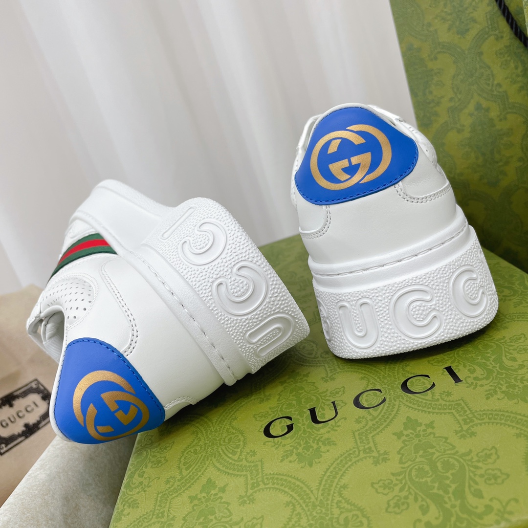 Gucci GG Chunky B Series Men's &Women's Sneakers With Web(Upon UK SIZE) - FashionPlug