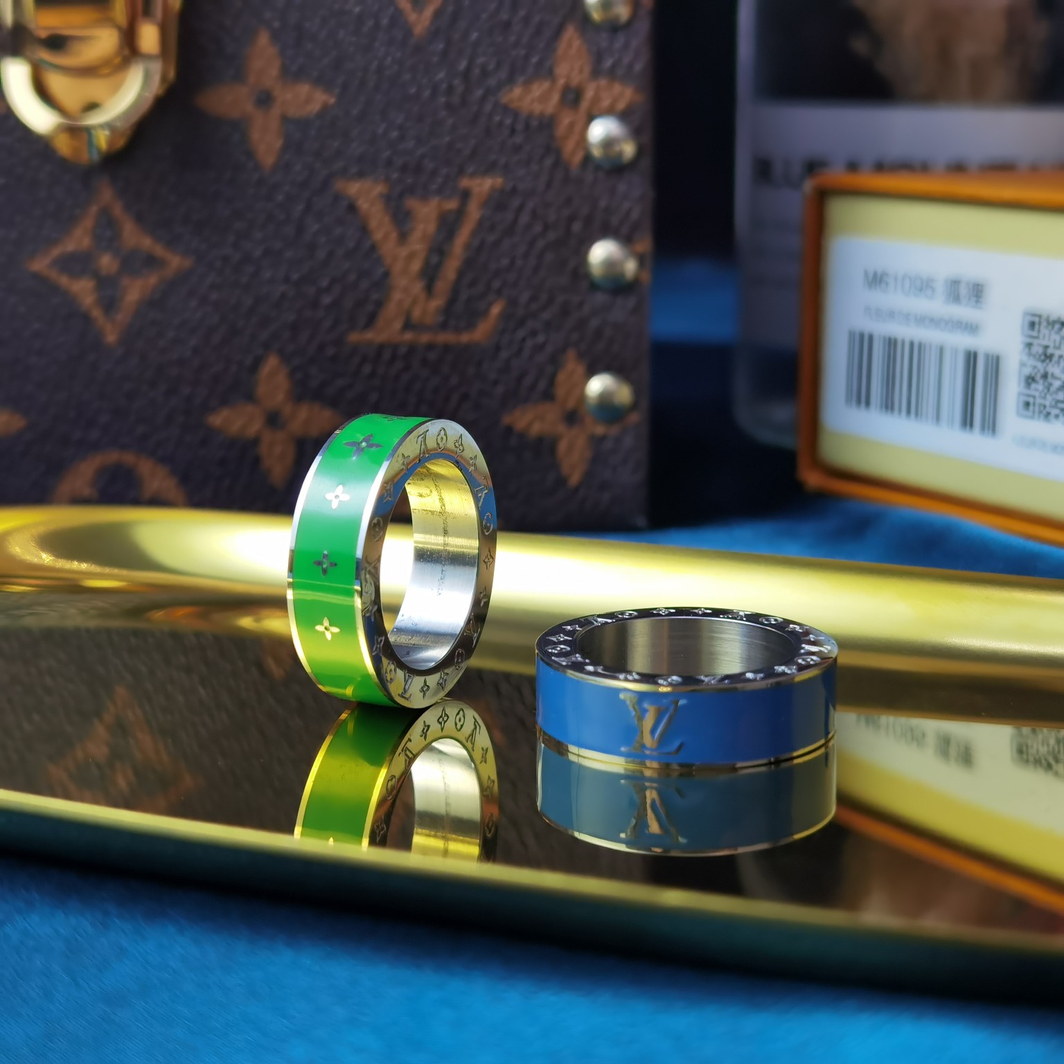 Louis Vuitton Rainbow Charms Ring - FashionPlug