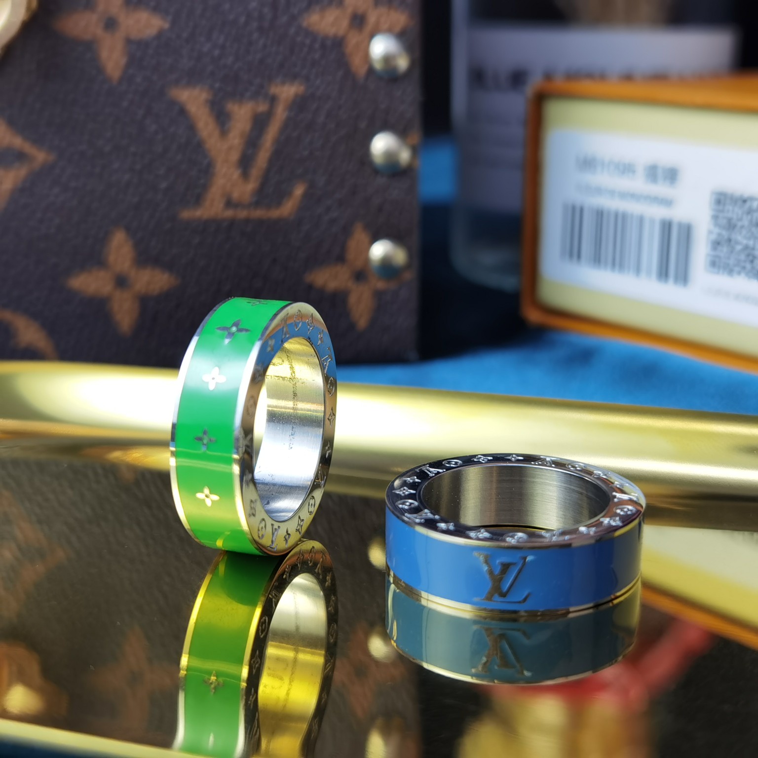 Louis Vuitton Rainbow Charms Ring - FashionPlug