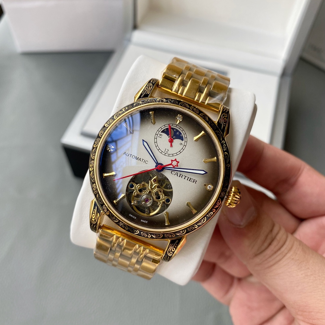 Cartier Watch 46mm - FashionPlug