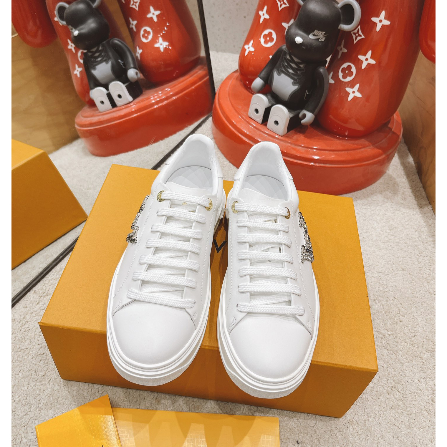 Louis Vuitton Time Out Sneaker  - FashionPlug
