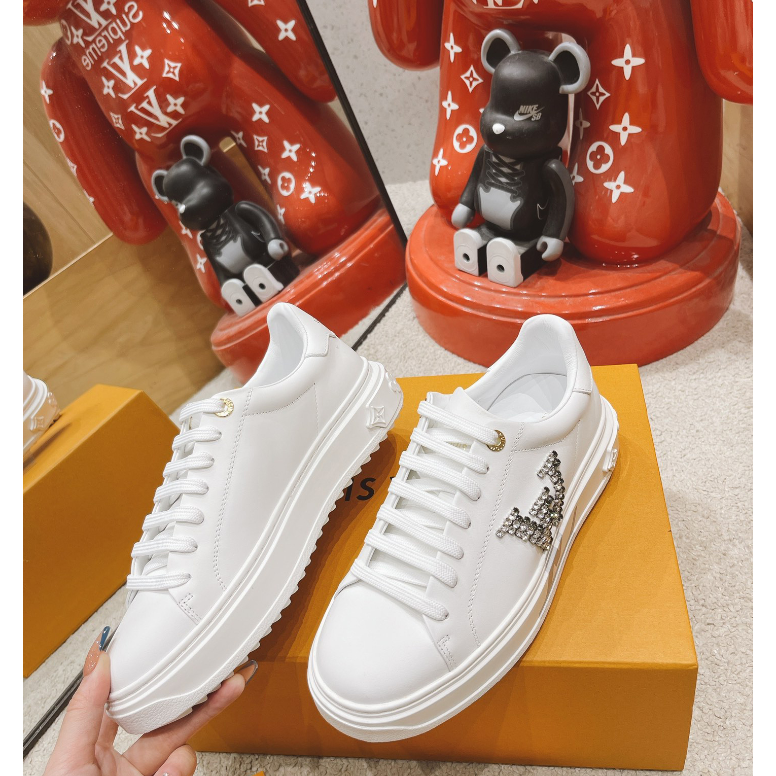 Louis Vuitton Time Out Sneaker  - FashionPlug