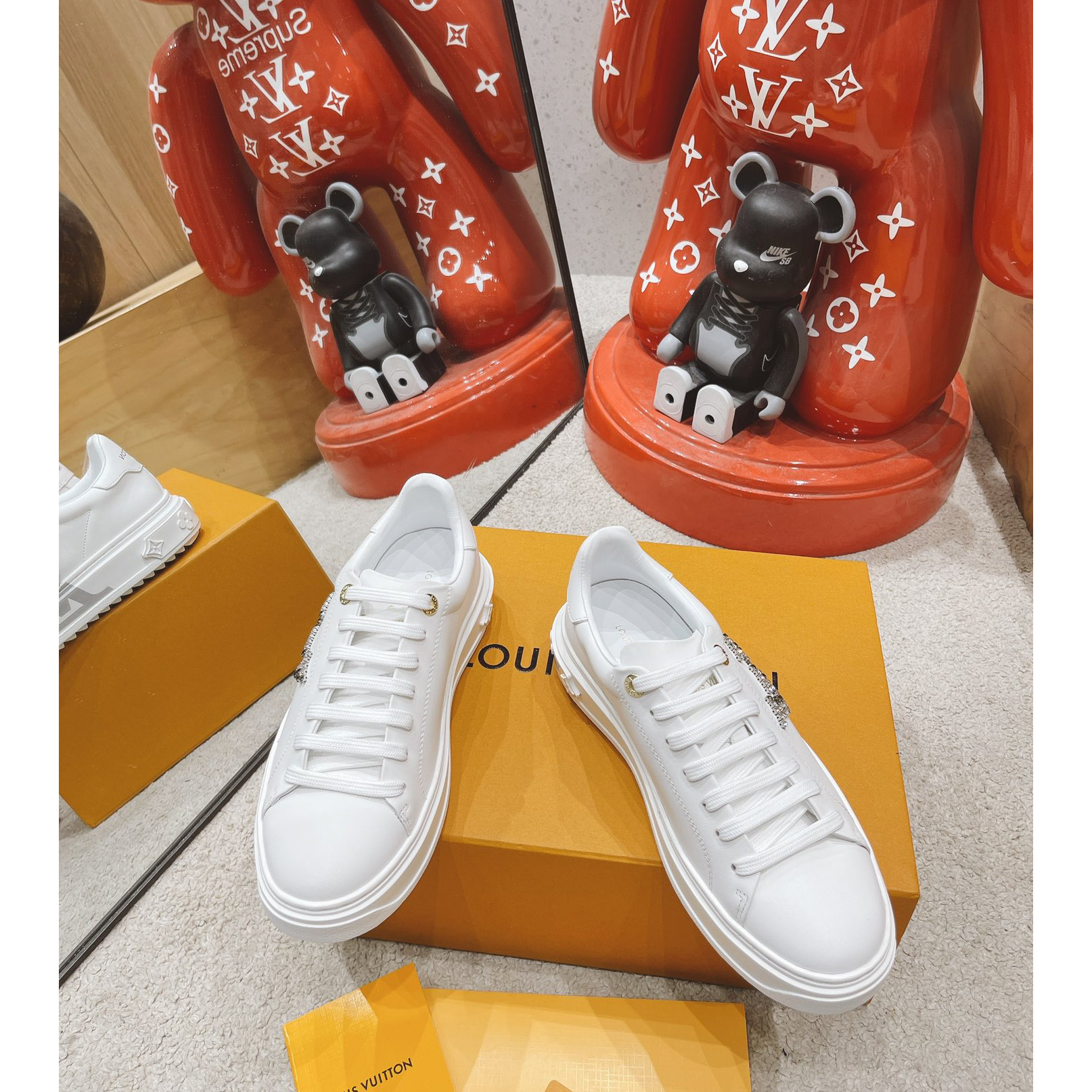 Louis Vuitton Time Out Sneaker  - FashionPlug