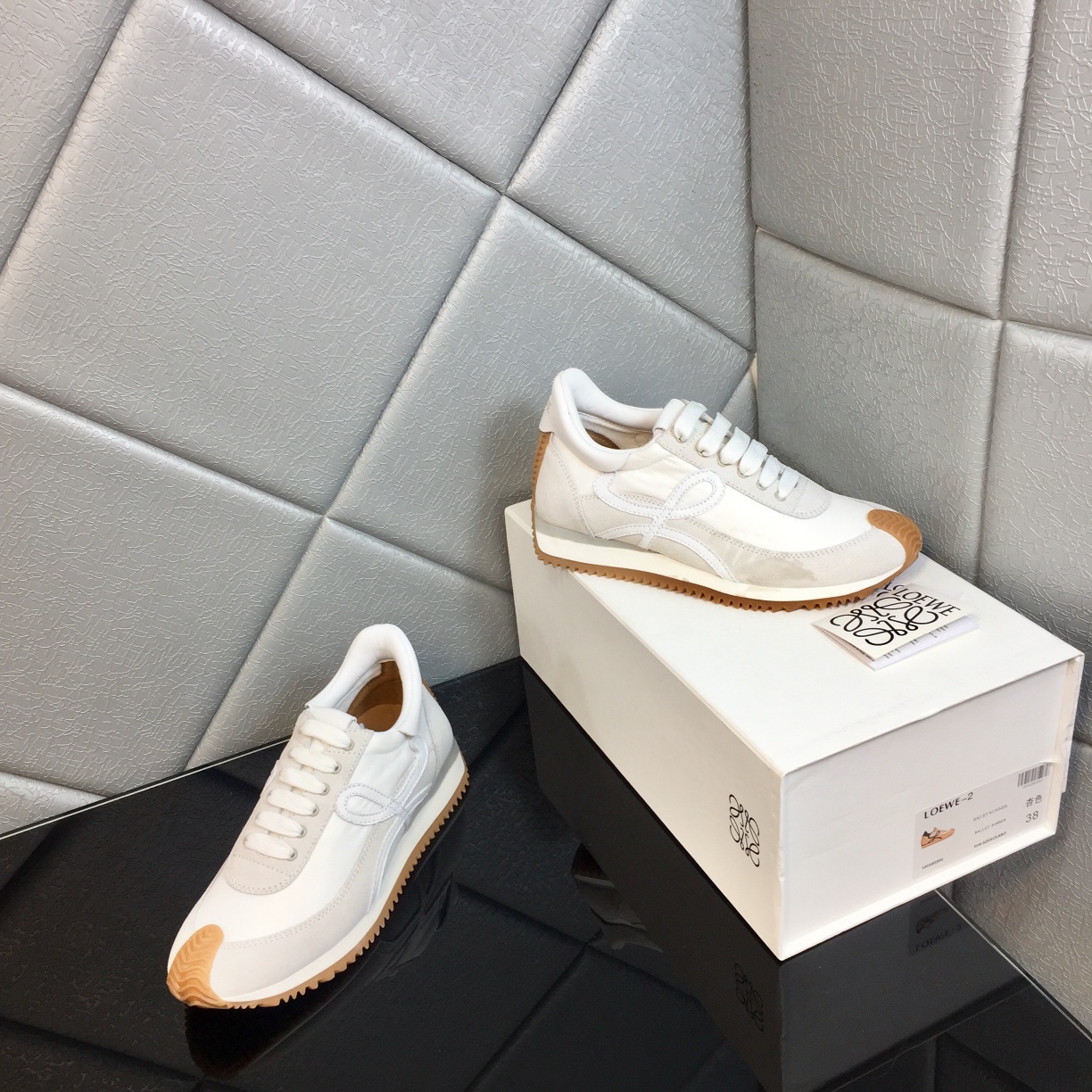 Loewe Flow Runner In Calfskin - FashionPlug